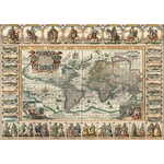 Art puzzle Puzzle Zgodovinski zemljevid sveta 1000 kosov