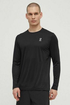 Majica z dolgimi rokavi za tek On-running Core črna barva - črna. Majica z dolgimi rokavi za tek iz kolekcije On-running. Model izdelan iz hitrosušečega materiala.