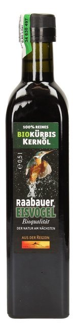 Raabauer Eisvogel BIO bučno olje - 0