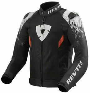 Rev'it! Jacket Quantum 2 Air Black/White L Tekstilna jakna