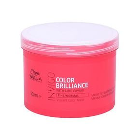 Wella Invigo Color Brilliance maska za lase za barvane lase za tanke lase za normalne lase 500 ml
