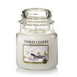 Yankee Candle Aromatična sveča Classic srednja vanilija (Vanilla) 411 g
