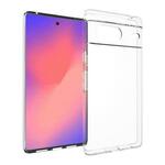 Gumiran ovitek (TPU) za Google Pixel 7, prozoren svetleč