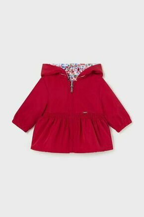 Obojestranska jakna za dojenčke Mayoral Newborn rdeča barva - rdeča. Jakna za dojenčka iz kolekcije Mayoral Newborn. Lahek model izdelan iz lahkega blaga.