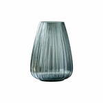 Vaza iz sivega stekla Bitz Kusintha, višina 22 cm