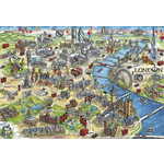 WEBHIDDENBRAND GIBSONS London Monuments Puzzle 500 kosov