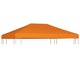 Streha za paviljon 310 g/m² 4x3 m oranžna