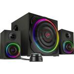 Speedlink Gravity Carbon RGB zvočniki, 2.1, 60W, brezžični, bluetooth, črni, USB