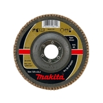 MAKITA brusni disk z lističi za inox, 125 mm K60, P-65501