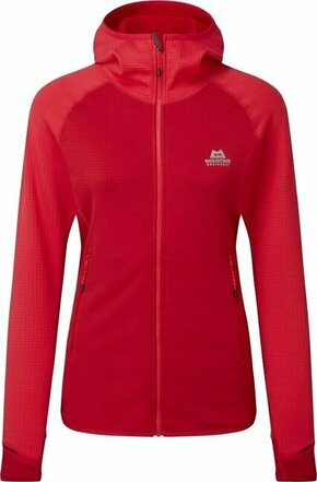 Mountain Equipment Eclipse Hooded Womens Jacket Molten Red/Capsicum 10 Pulover na prostem