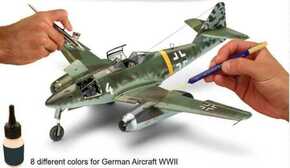 Set barv Aqua Color 36200 - German Aircraft WWII (8 x 17ml)