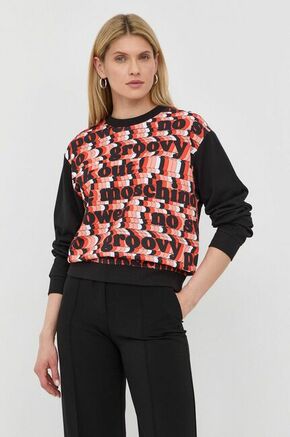 Bombažen pulover Love Moschino ženska