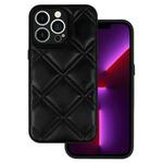 Infostyle Silikonski ovitek "Checkered Leather 3D" za Xiaomi Redmi 9A - črna