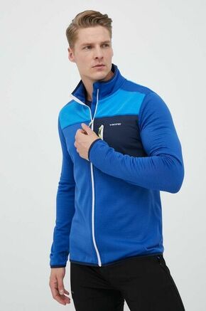 Športni pulover Viking Midland - modra. Športni pulover iz kolekcije Viking. Model z zapenjanjem na zadrgo