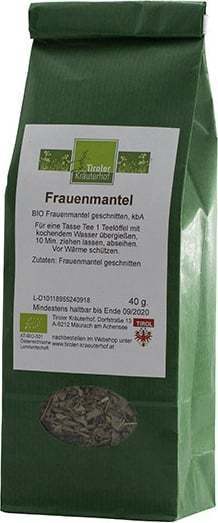 "Tiroler Kräuterhof Bio čaj Plahtica - 40 g"