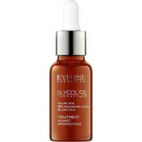 Eveline Cosmetics Glycol Therapy nežni serum za obraz proti nepravilnostim na koži 18 ml