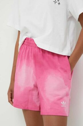 Bombažne kratke hlače adidas Originals roza barva - roza. Kratke hlače iz kolekcije adidas Originals