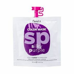 Fanola Color Mask barva za lase za barvane lase za vse vrste las 30 ml odtenek Silky Purple