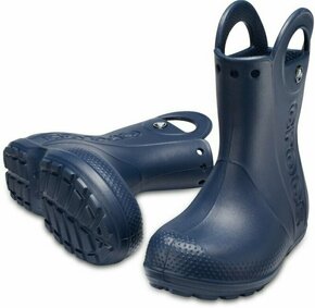 Crocs Dežni škornji mornarsko modra 33 EU Handle Rain Boot Kids