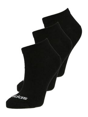 Unisex stopalke adidas Thin Linear Low-Cut Socks 3 Pairs IC1299 black/white