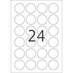 Herma Movables® 4476 etikete A4, krog, 40 mm, bele