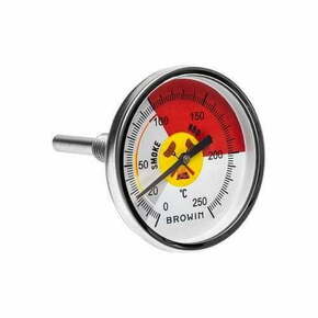 WEBHIDDENBRAND Termometer za dimnice in žar z razponom 0°C +250°C - BIOWIN