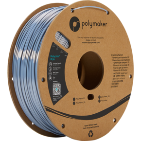 Polymaker PolyLite Silk PLA Silver - 1