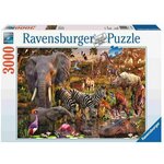 Ravensburger 3000 delna sestavljanka Afriški svet živali 170371