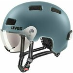 UVEX Rush Visor Deep Turquoise Matt 55-58 Kolesarska čelada