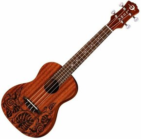 Luna Lizard Koncertne ukulele Lizard/Leaf design