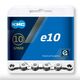 KMC E10 srebrna 122-delna veriga BOX