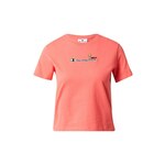 Bombažen t-shirt Champion Champion X Smiley - roza. T-shirt iz kolekcije Champion. Model izdelan iz tanke, elastične pletenine.
