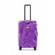 Kovček Crash Baggage STRIPE rumena barva, CB152 - vijolična. Kovček iz kolekcije Crash Baggage. Model izdelan iz plastike.
