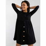RUE PARIS Ženske obleke Emiliana RUE PARIS black RV-SK-7549.77P_382503 S