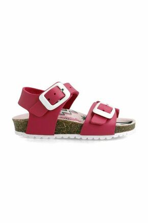 Garvalin otroški sandali - roza. Otroški sandali iz kolekcije Garvalin. Model narejen iz ekološkega usnja.