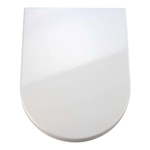 Bela WC deska z enostavnim zapiranjem Wenko Premium Palma, 46,5 x 35,7 cm
