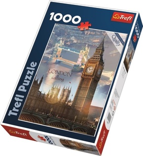 Puzzle Trefl Londýn za svitania. 1000d