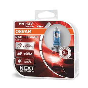 Osram Night Breaker laser H4 Duo Box +150%