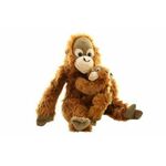 Lamps Plišasti orangutan z dojenčkom 27 cm