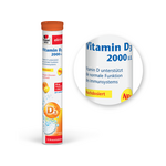 Doppelherz Aktiv Vitamin D3 2000 I.E., šumeče tablete