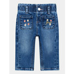 Guess Jeans hlače A4RA00 D4CA0 Modra Skinny Fit