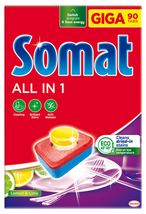 Somat All in One tablete za pomivalni stroj