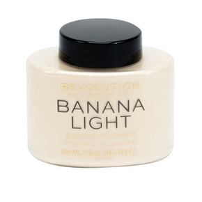 Makeup Revolution London Baking Powder puder v prahu 32 g odtenek Banana Light