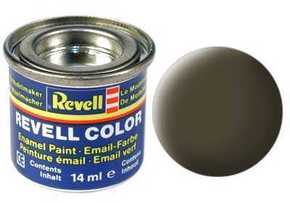 Barva emajla Revell - 32140: mat črno-zelena mat