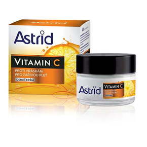 Astrid Dnevna krema proti gubam za sijočo kožo Vitamin C 50 ml