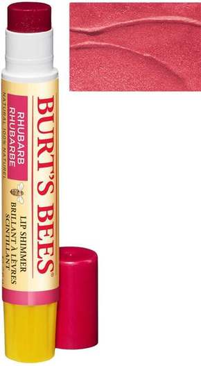 "Burt's Bees Bleščice za ustnice s sijočimi barvami - Rhabarber"