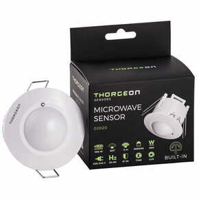 THORGEON Senzor gibanja vgradni 02020 HF 360° IP20 bel