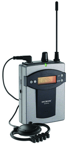 DEXON Brezžični sistem za izlete in tolmačenje - sprejemnik WA 601RC