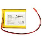 Akyga Li-Pol baterija LP675568 3,7V/3500mAh PCM JST 2,54 2-pin