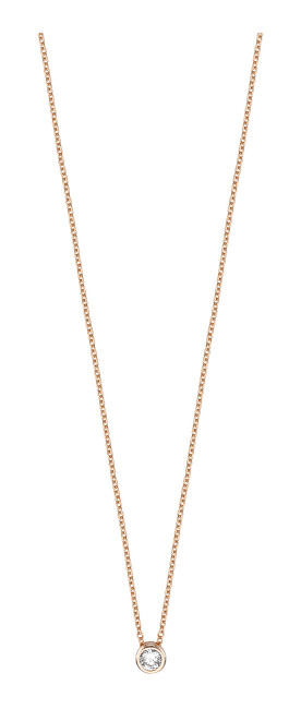 Esprit Srebrna ogrlica iz pozlačenega zlata ESNL00791342 srebro 925/1000